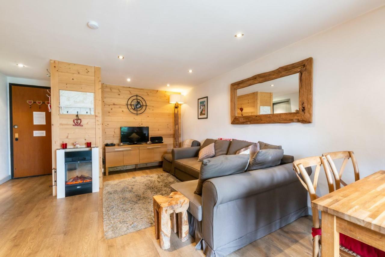 Charmant Apartment Chamonix Center With Mont Blanc View Екстериор снимка