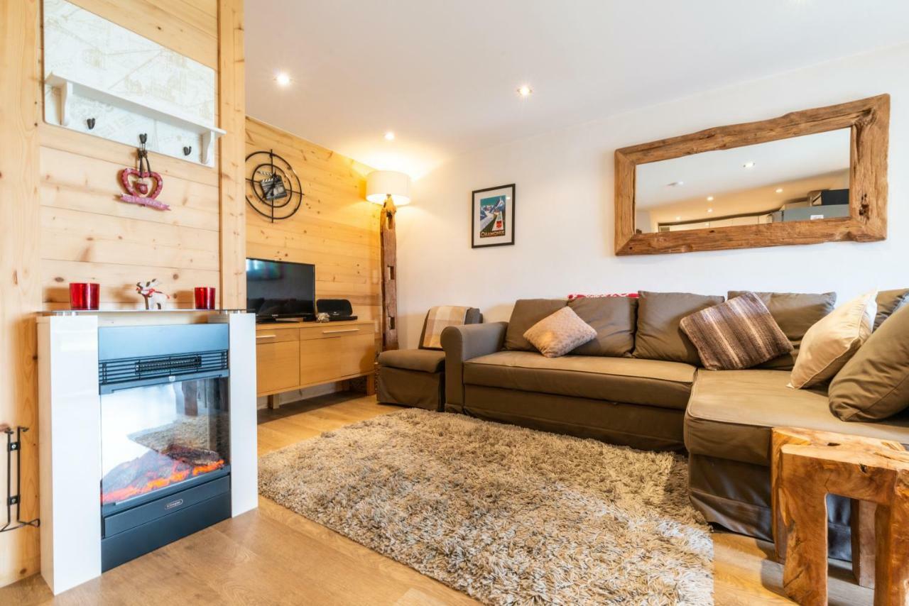Charmant Apartment Chamonix Center With Mont Blanc View Екстериор снимка